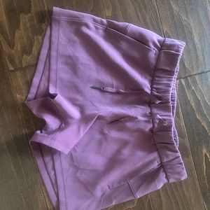 Inner glow Lululemon shorts size 4